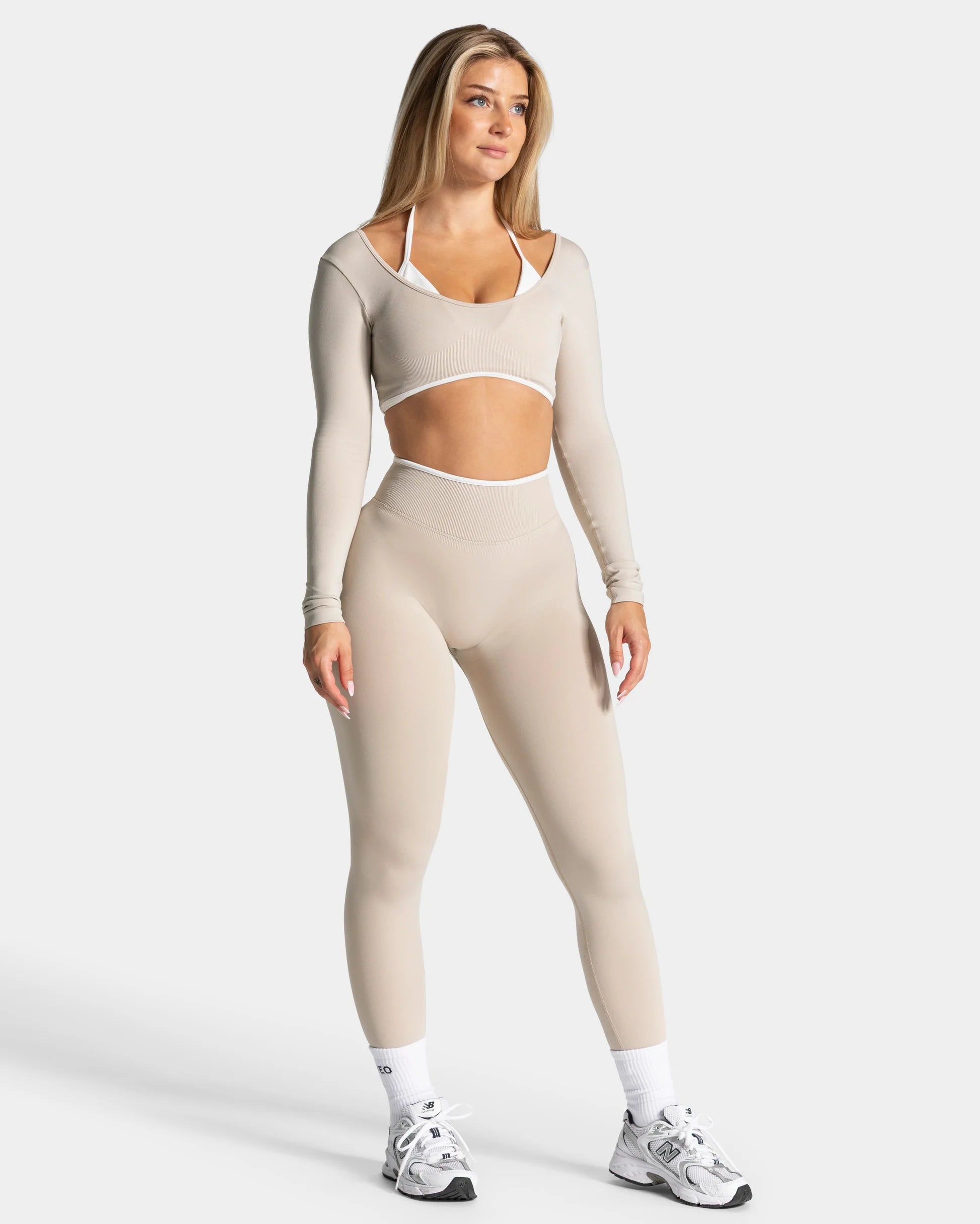 Elara Activewear Set Cream