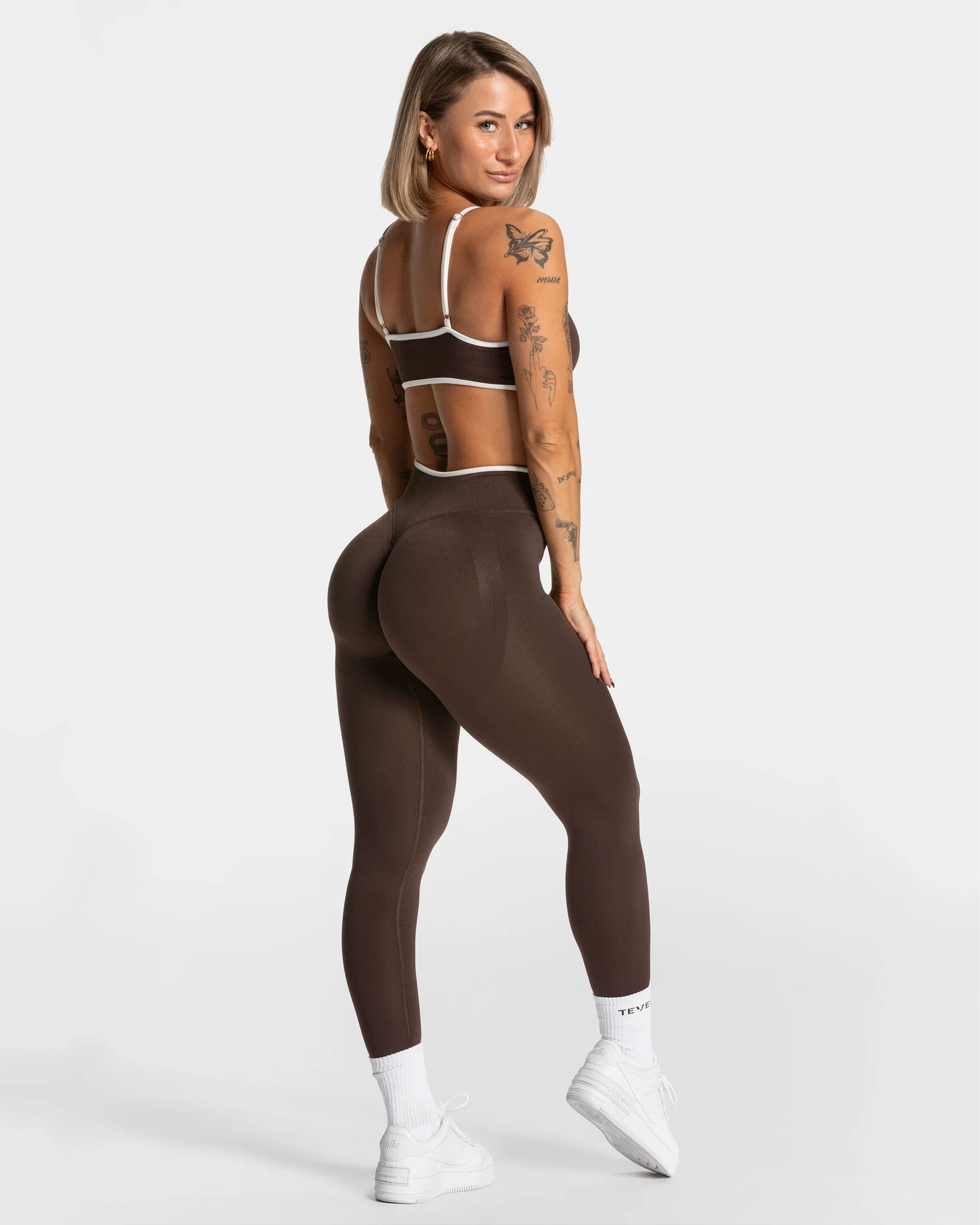 Elara Activewear Set Espresso
