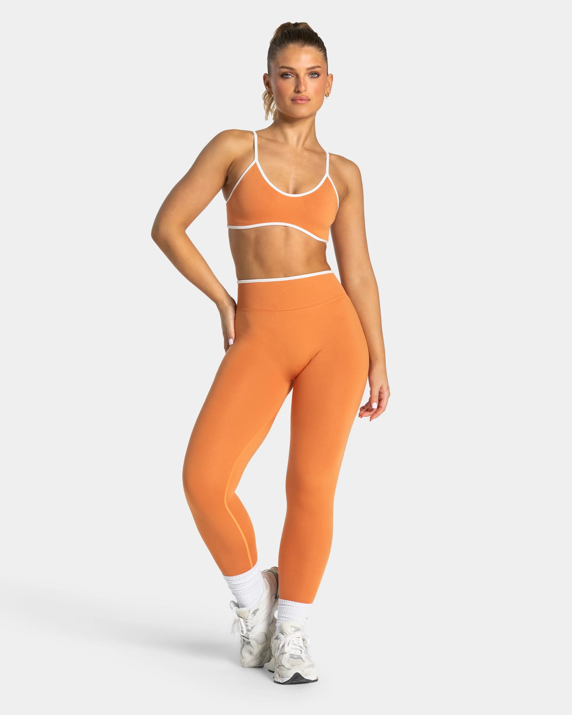 Elara Activewear Set Pumpkin