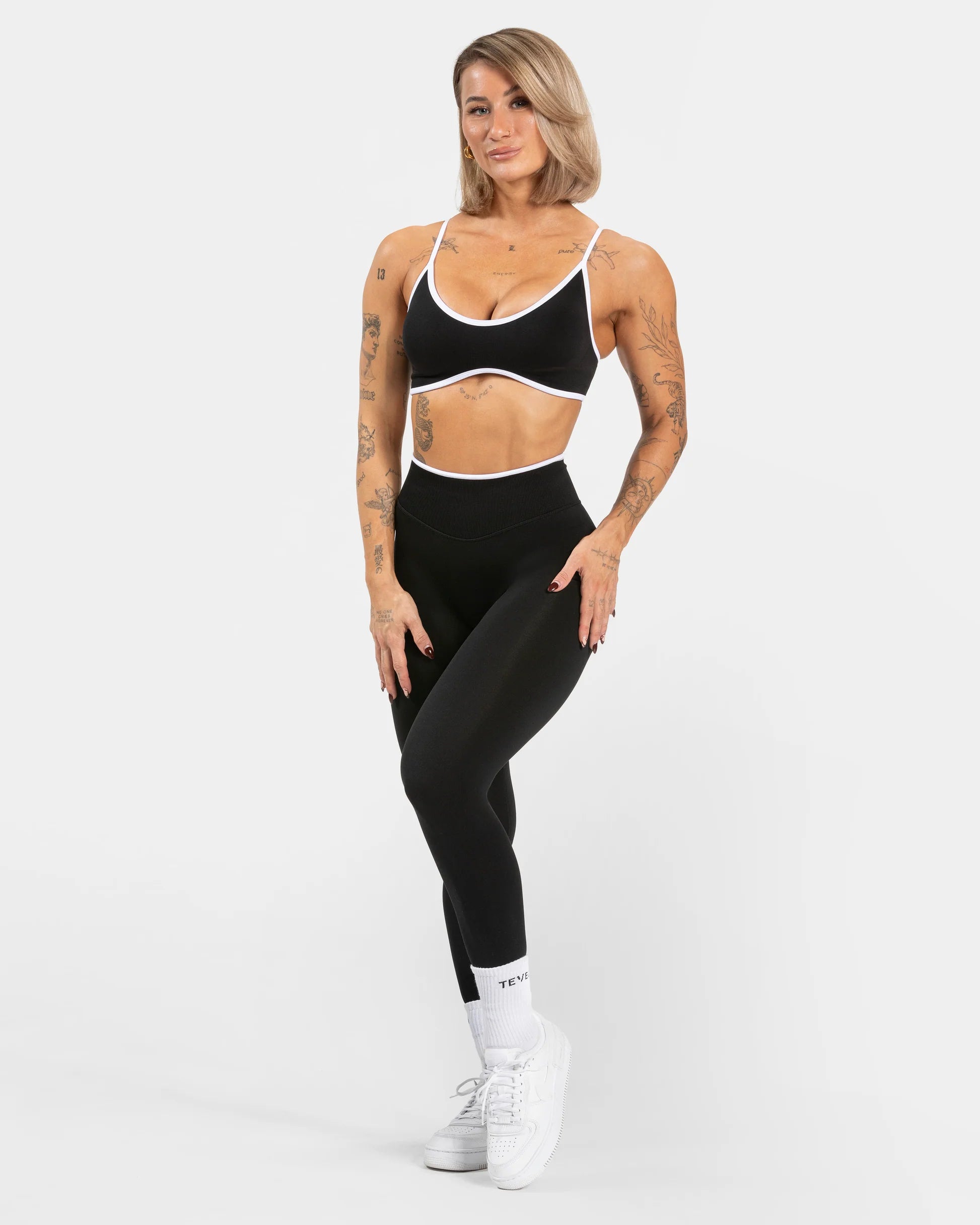 Elara Activewear Set Black