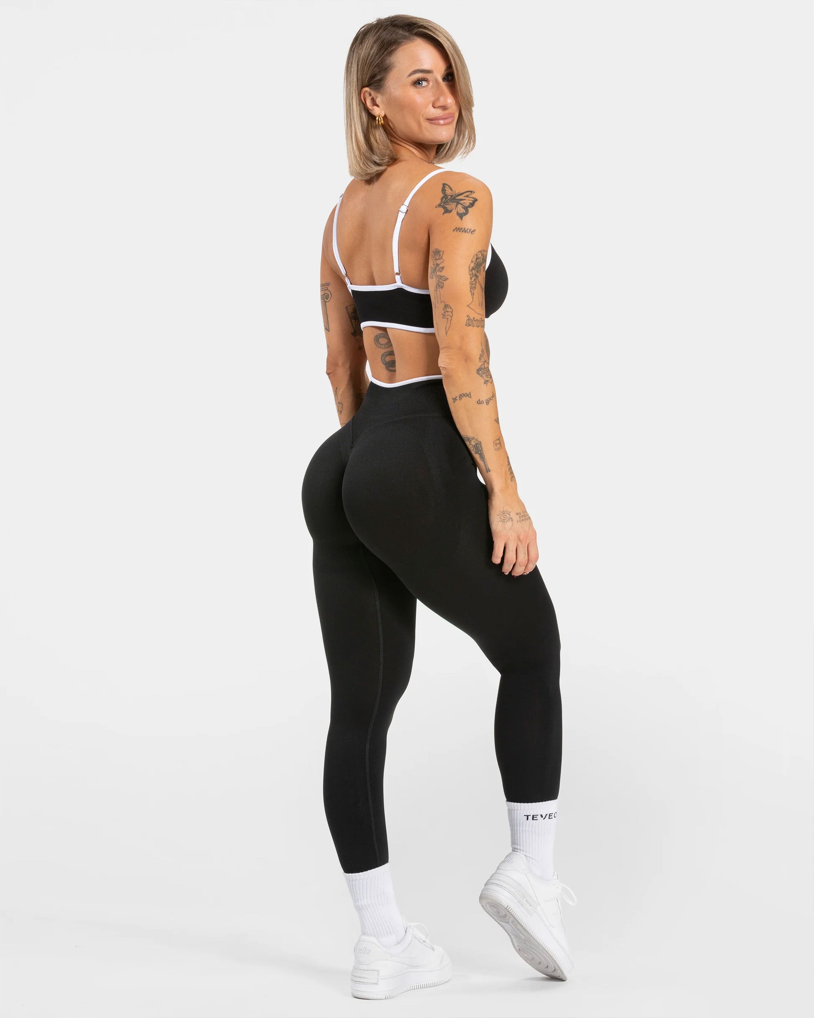Elara Activewear Set Black